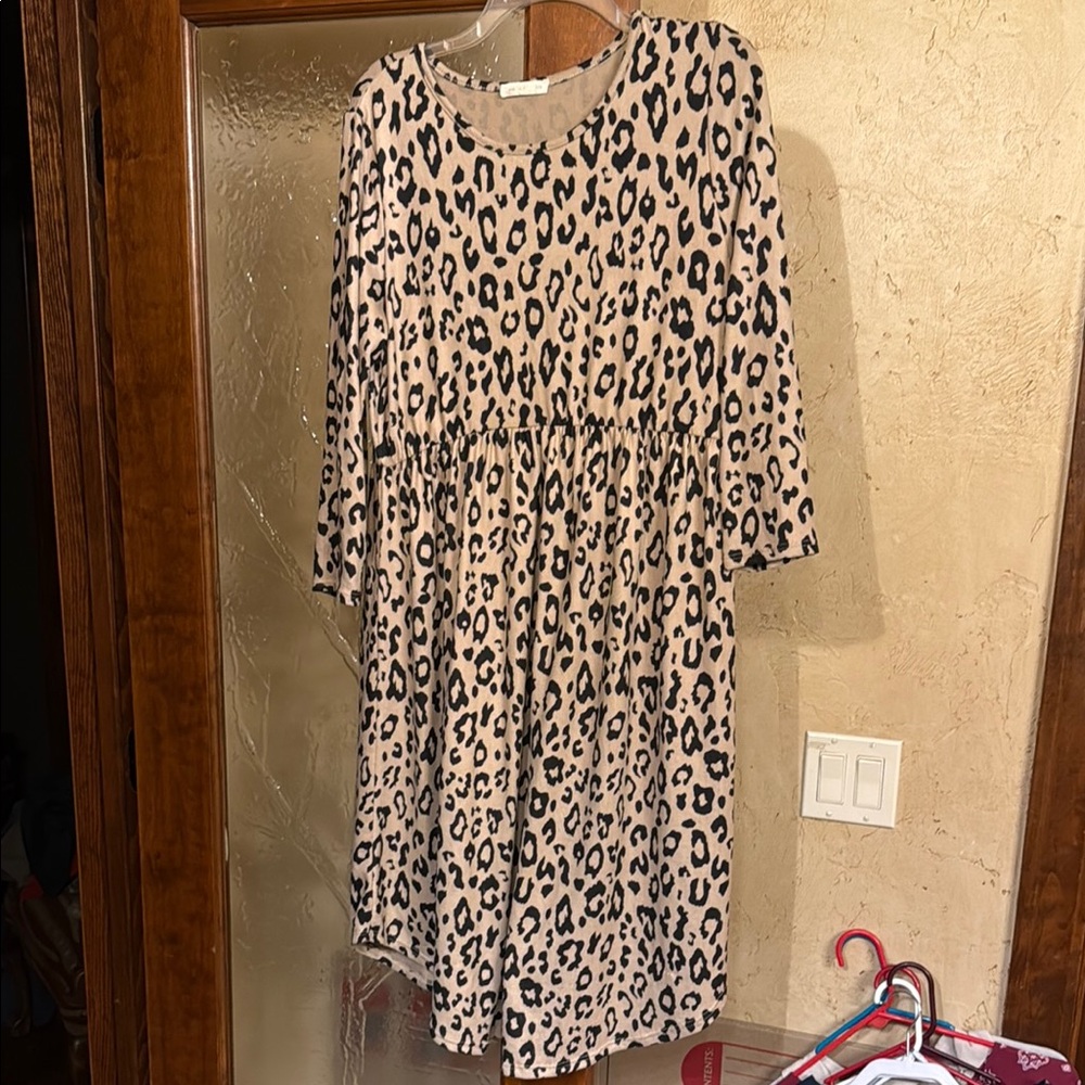 Leopard Print Dress